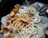 蒸しうどん　feat.エバラ｢黄金の味」作り方2写真