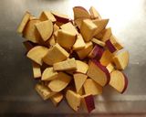 さつま芋の味噌ドレサラダ作り方3写真
