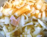 カリー味コンソメうどん作り方1写真