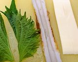 お弁当に♪しそチーちくわ揚げ作り方1写真