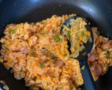 高二長女　お弁当(オムライス3)作り方1写真