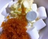 超簡単..10分.丼で生キャラ•オレンジ作り方5写真