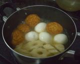 のらぼう菜で葉っぱの煮浸しと茎のきんぴら作り方2写真