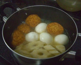 のらぼう菜で葉っぱの煮浸しと茎のきんぴら作り方2写真