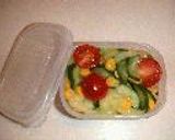 シリアルバーとサンドイッチのお弁当　●for女子高生作り方1写真