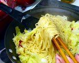 春キャベツとアンチョビのパスタ作り方7写真