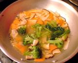 残り物野菜でささっと中華風餡かけうどん作り方6写真