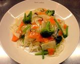 残り物野菜でささっと中華風餡かけうどん作り方7写真