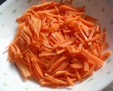 カロテンたっぷりパンケーキ作り方1写真