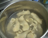 MY定番つまみ：鶏皮の大根おろしがけ作り方1写真