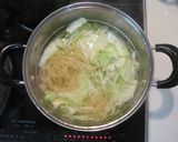 ●春キャベツとアンチョビパスタ●作り方4写真