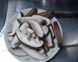 野菜ジュース入りきのこ天ぷら作り方2写真