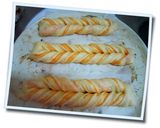 野菜ジュース折り込みスティックパン作り方10写真