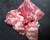 豚肉のケチャップソース煮作り方2写真