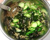 酸っぱくない♪ワカメときゅうりの酢の物☆作り方6写真