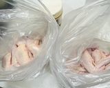 コショウたっぷり！甘辛手羽先の揚げ物作り方2写真