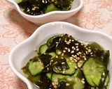 酸っぱくない♪ワカメときゅうりの酢の物☆作り方7写真