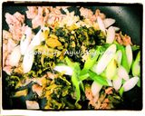 高菜と豚肉のさっぱりトマトレモン炒め作り方3写真