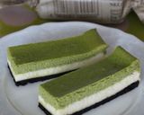 ベイクド♬抹茶チーズケーキバー♬作り方11写真