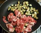 ➏なすと豚肉の甘味噌炒め➏作り方5写真