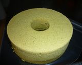 抹茶のシフォンケーキ作り方6写真