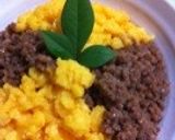 超簡単...10分..丼で作るそぼろご飯作り方11写真