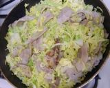 シンプル☆キャベツたっぷりとんぺい焼き☆作り方2写真