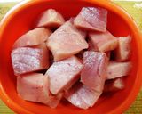 ビンチョウマグロ生姜味噌和え(ポキ風~)作り方1写真