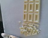 義理チョコ返し　レンジで白ぃブラウニー作り方3写真