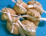 レンコンの巾着煮作り方4写真