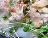 豚しゃぶサラダ+食べるラー油作り方3写真