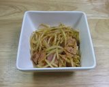 もやしのラー油炒め作り方4写真