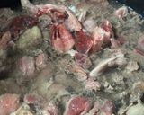 生姜たっぷり牛すじ煮込み作り方1写真