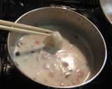 腹持ちしっかり♪餅入りミルクスープ作り方9写真