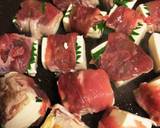 豆腐の肉巻き 梅肉ソース作り方5写真