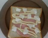 朝食簡単！ハムマヨまいるどチーズトースト作り方4写真