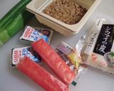 カルシウム強化の納豆チーズ焼きシューマイ作り方1写真