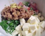 カルシウム強化の納豆チーズ焼きシューマイ作り方2写真
