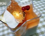 キラキラ~**2色の春色パンナコッタ**作り方6写真