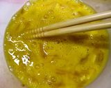 なめたけとチーズの玉子焼き作り方2写真