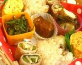 お花見に♪竹の子と春野菜の豚肉巻き☆作り方7写真