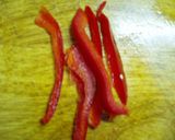 ヘルシー！ちくわのパプリカ詰め作り方1写真