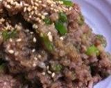 超簡単...5分..丼で作る ねぎ肉味噌作り方8写真