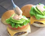 かぶりつきたい♡肉肉しいアボカドバーガー作り方4写真