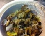 レンジで簡単☆キャベツとあさりの酒蒸し作り方3写真