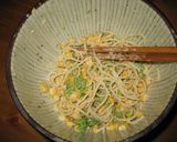 菜の花&コーンのスパサラ♡作り方2写真