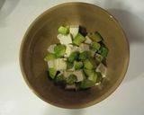 ○アボカドと豆腐ときゅうりの和え物○作り方2写真