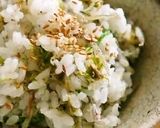 蕗の薹とじゃこの混ぜご飯作り方5写真
