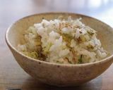 蕗の薹とじゃこの混ぜご飯作り方6写真