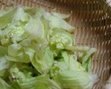 だし巻き卵の天ぷら蕗の薹のせ作り方2写真